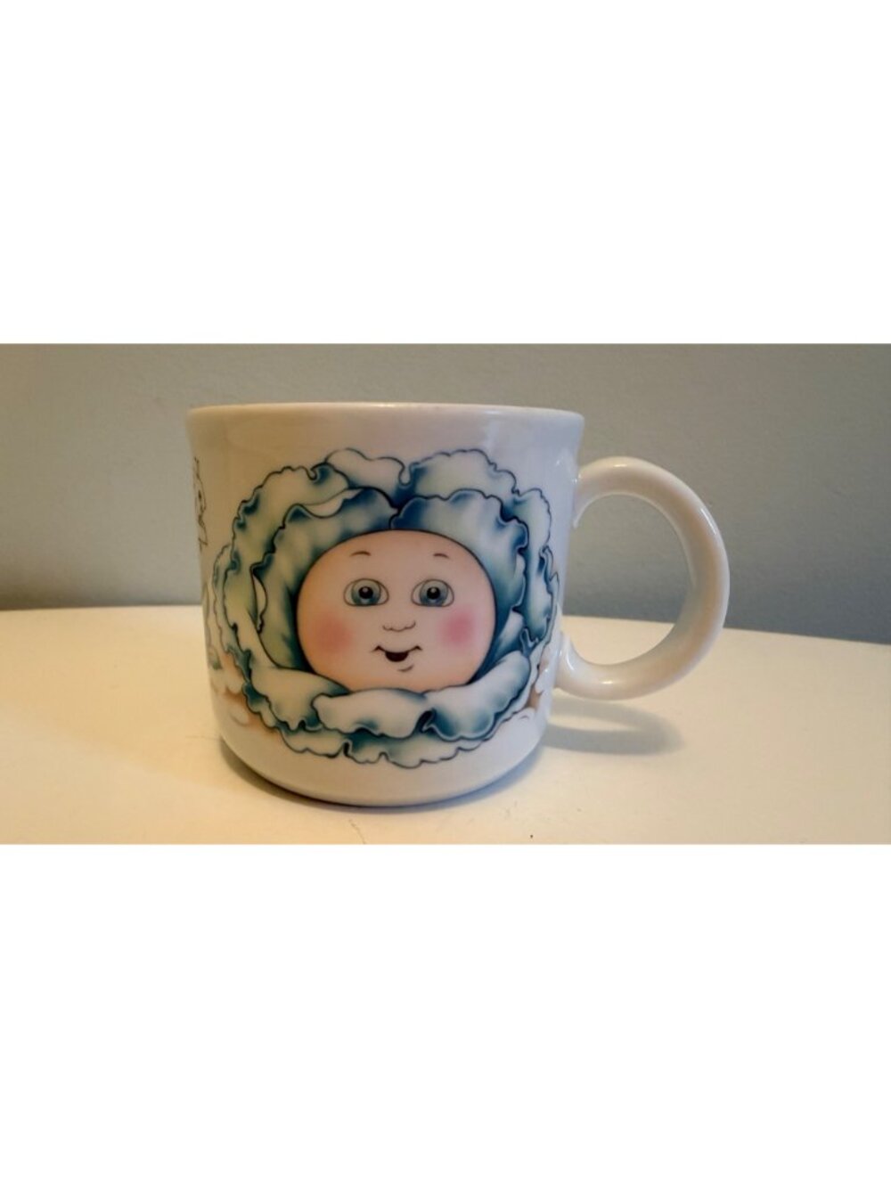 Vintage 1980s Cabbage Patch Kids Ceramic Plate Bowl Mug 3 Pc Set Royal Worcester - Picture 4 of 16